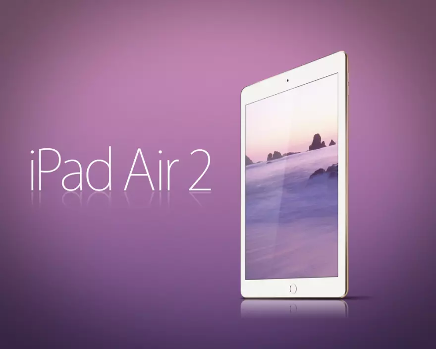 Скачать PSD мокап iPad Air 2