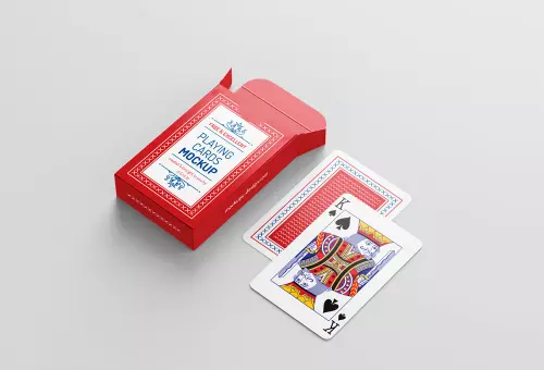 РSD mockup двух карт